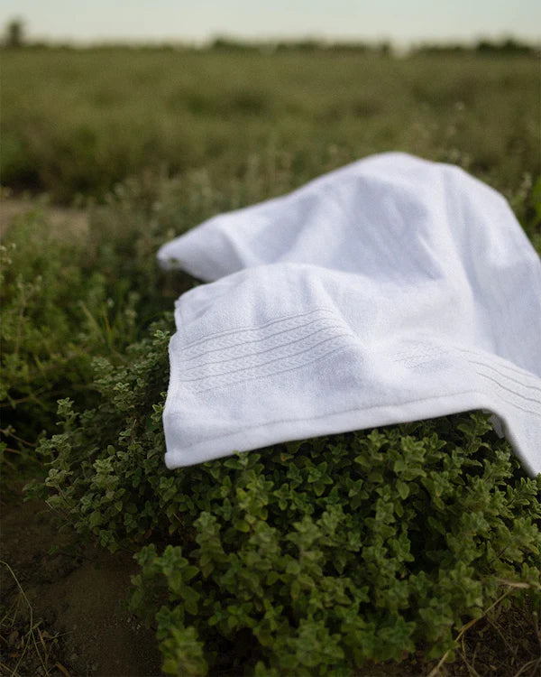 White Egyptian Cotton Towel Set