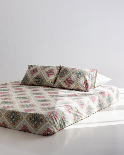 Crimson Flat Bedsheet