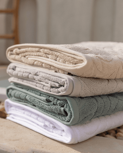 Sunbeam Jacquard Towel 600 GSM