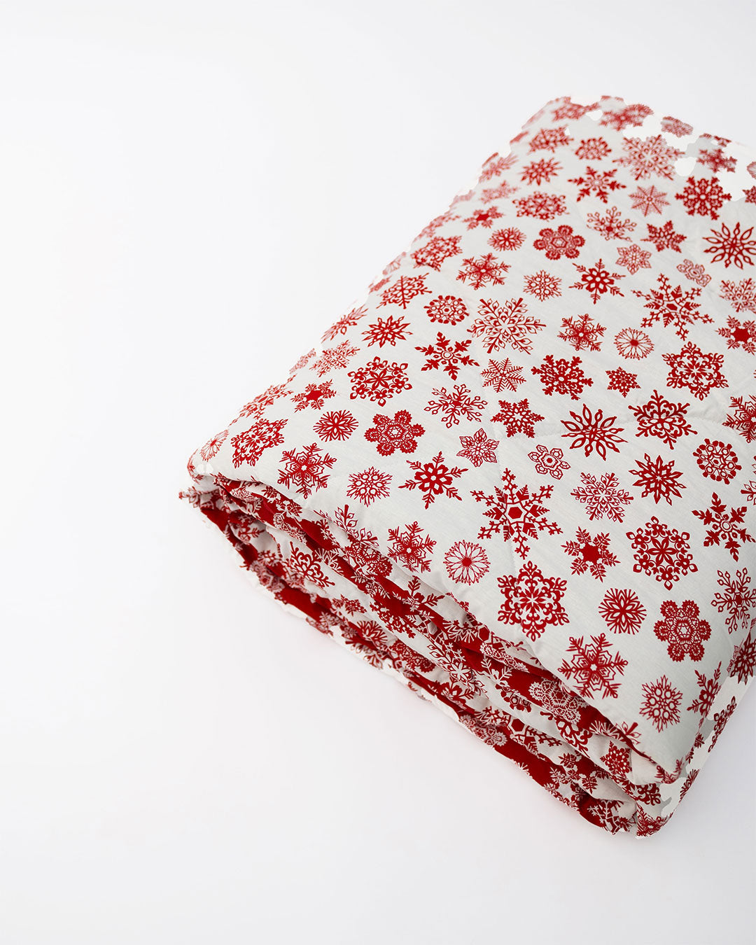 Christmas Snowflake Flat Bedsheet