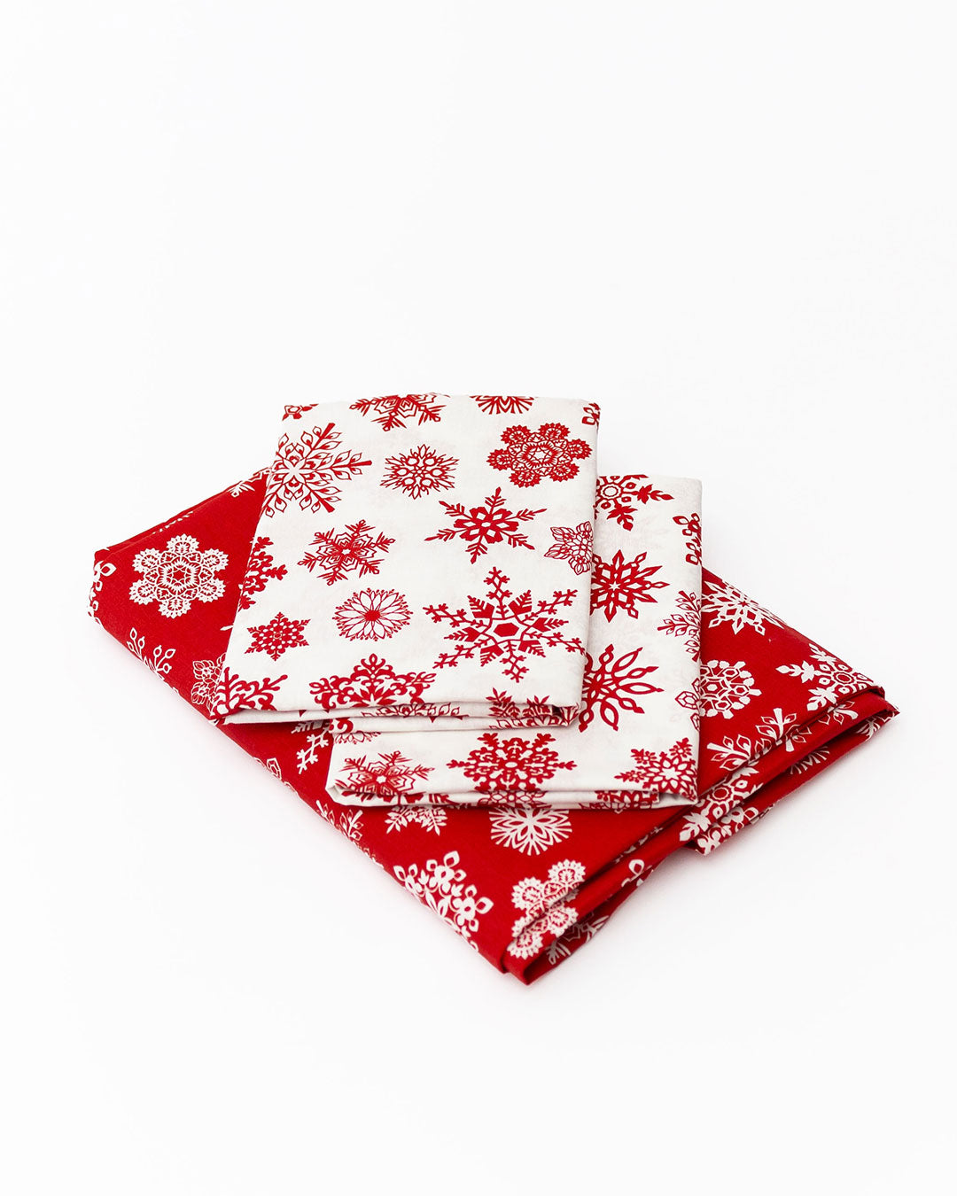 Christmas Snowflake Flat Bedsheet