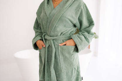 Mint Bathrobe